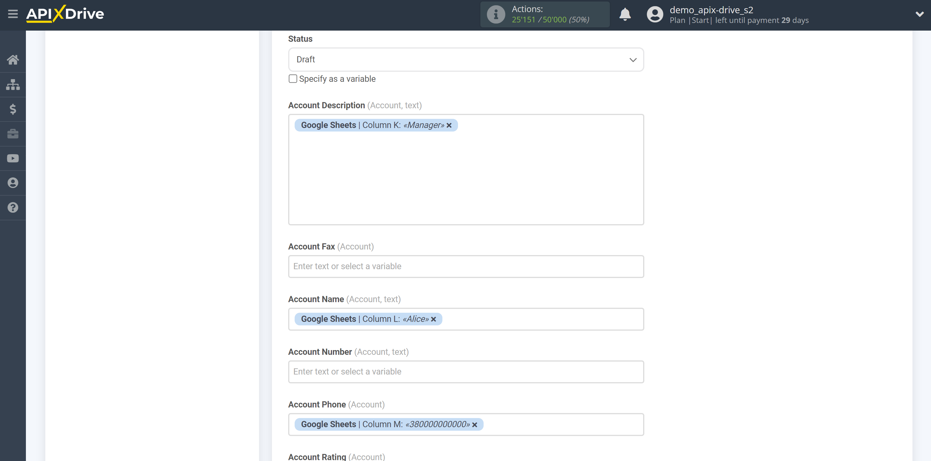 How to Connect Salesforce CRM as Data Destination | Assigning Fields