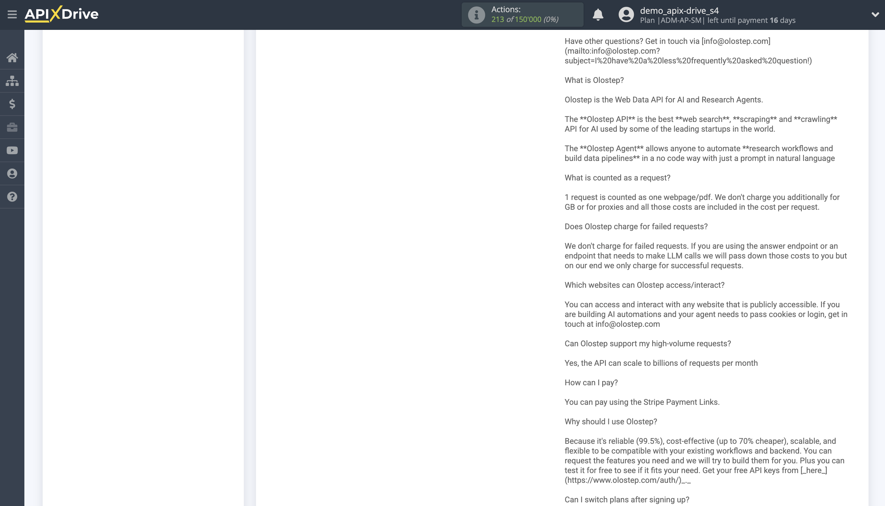 Setting up an Olostep Item Search in Google Sheets | Test data Setting up an Olostep Item Search in Google Sheets | Test data