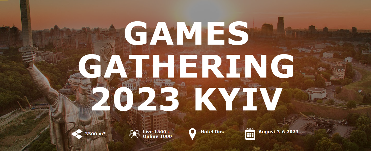 Games Gathering 2023 Kyiv