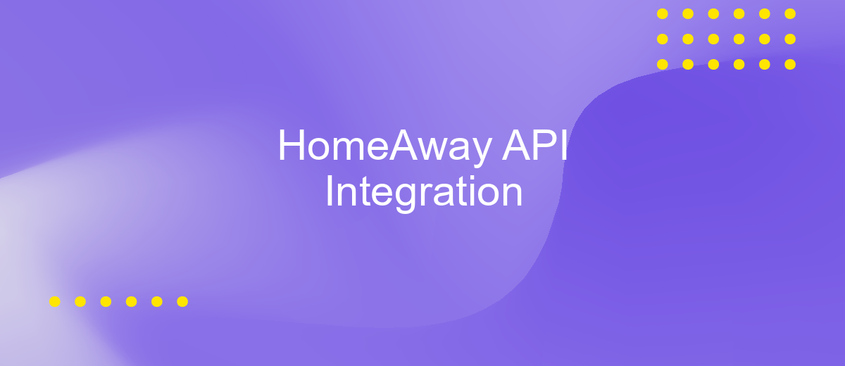 HomeAway API Integration