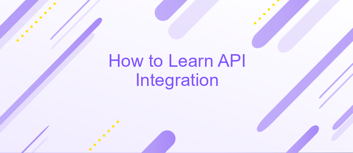 How to Learn API Integration