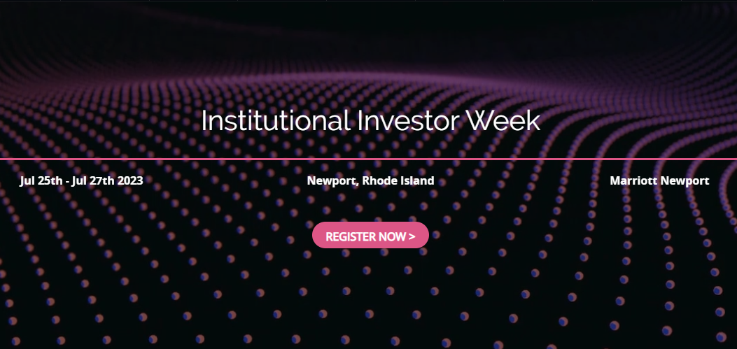 Institutional Investor Week