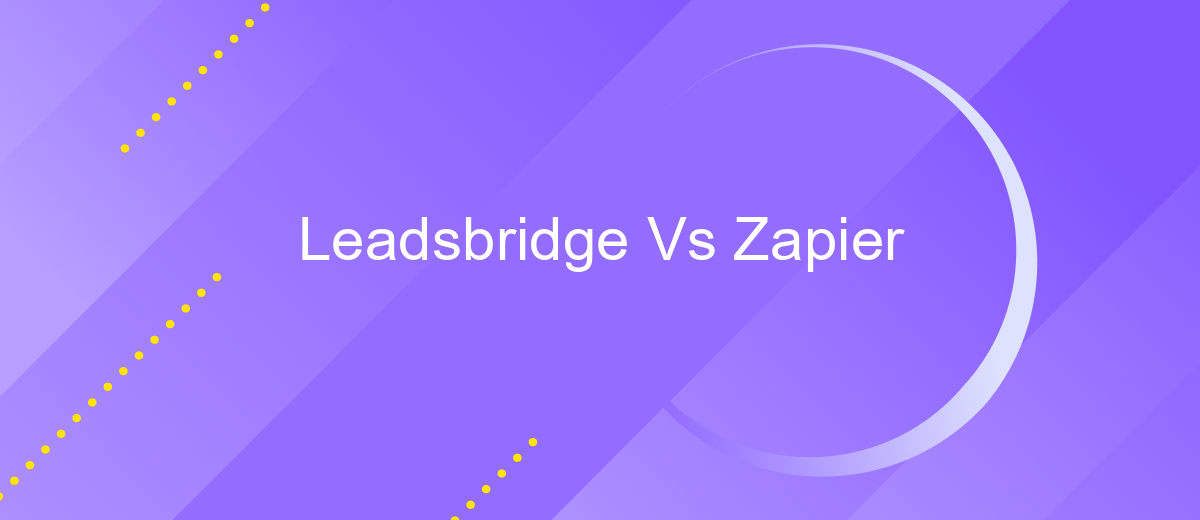 Leadsbridge Vs Zapier