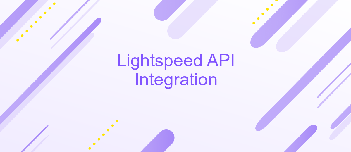 Lightspeed API Integration