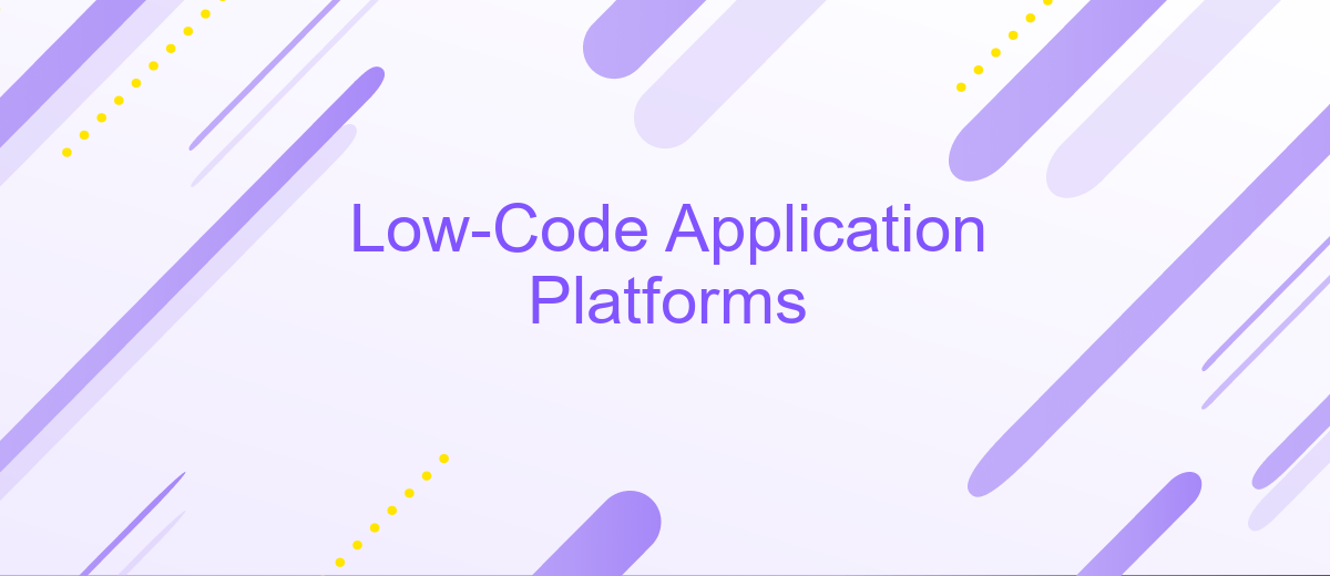 Low-Code Application Platforms