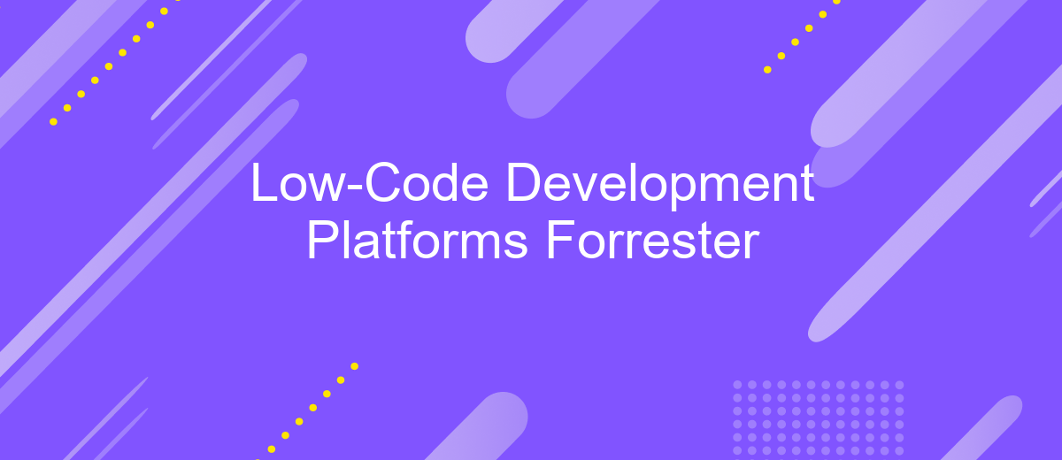 Low-Code Development Platforms Forrester