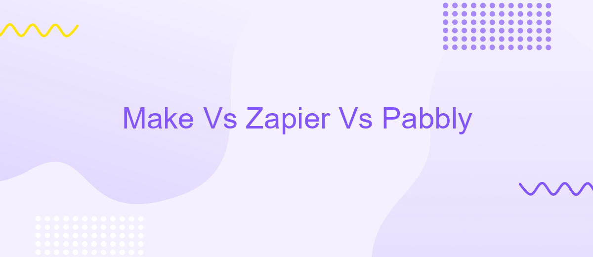 Make Vs Zapier Vs Pabbly