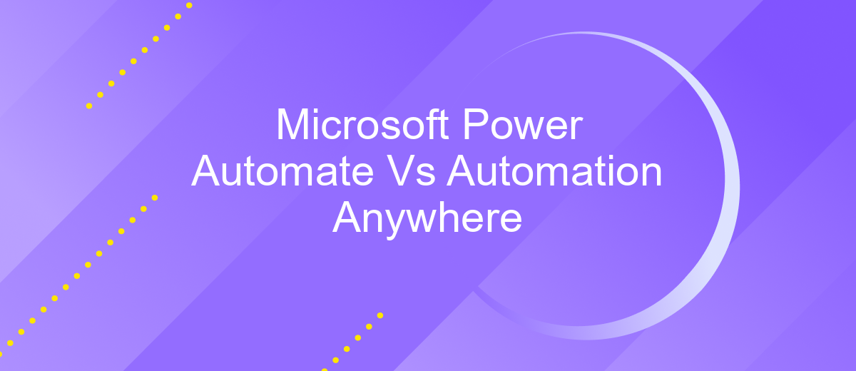 Microsoft Power Automate Vs Automation Anywhere