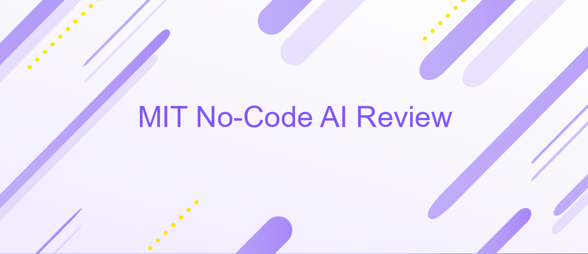 MIT No-Code AI Review