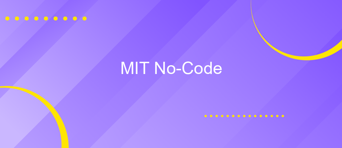 MIT No-Code