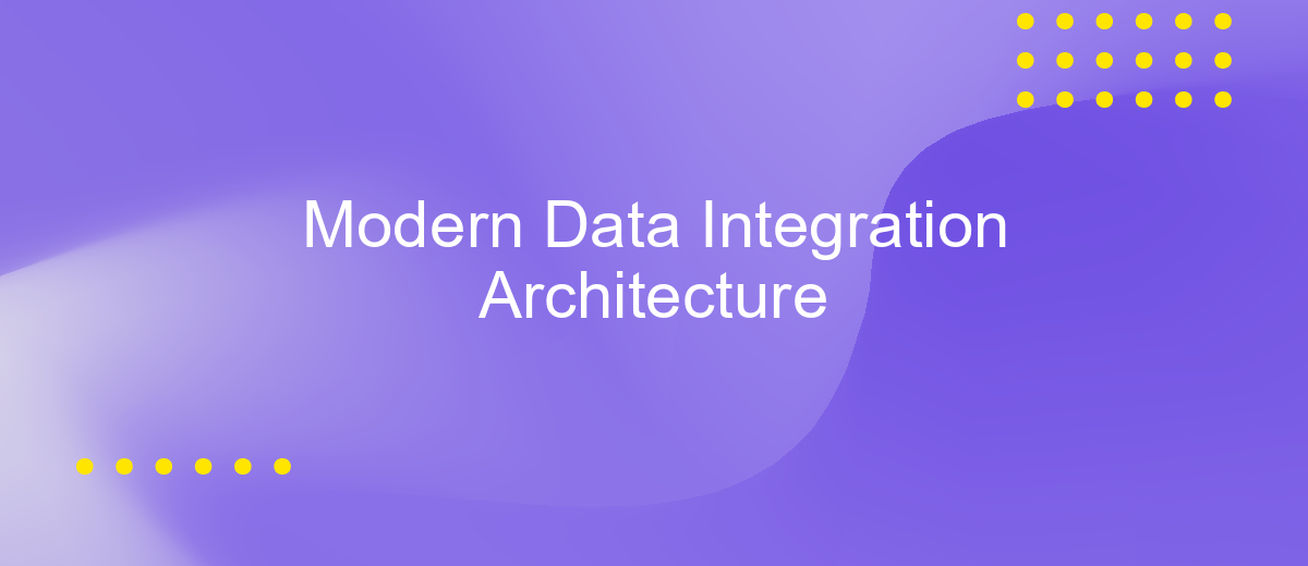 Modern Data Integration Architecture