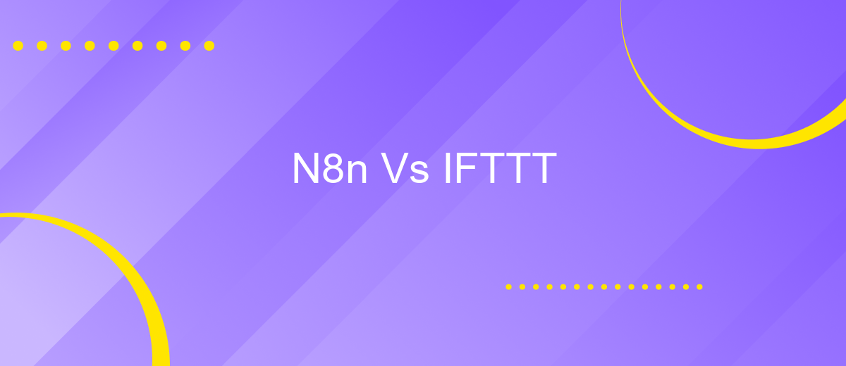 N8n Vs IFTTT