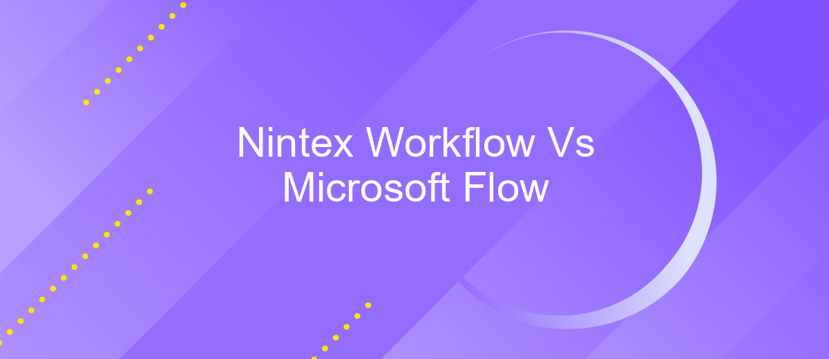 Nintex Workflow Vs Microsoft Flow