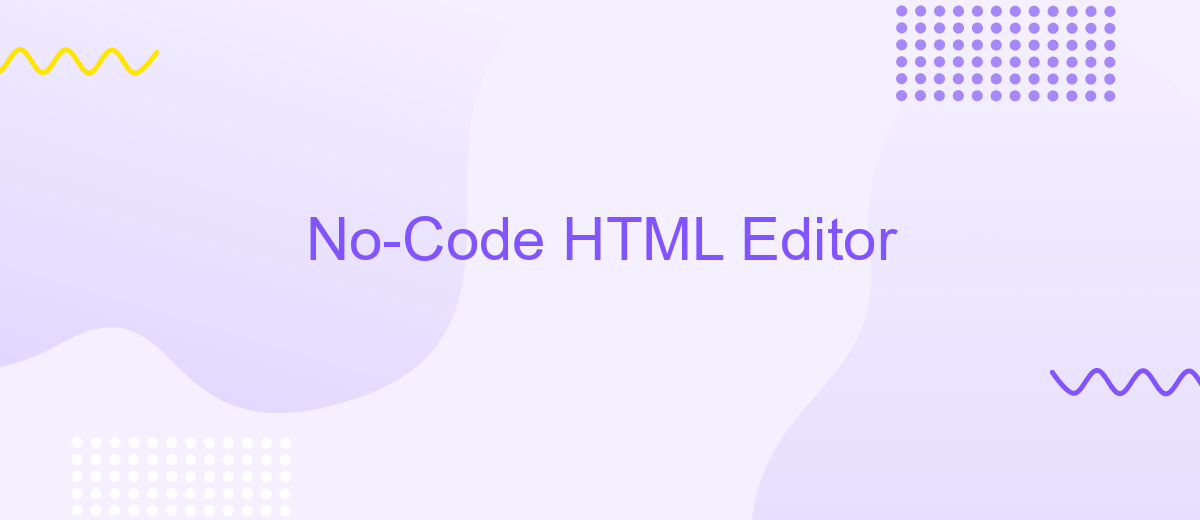 No-Code HTML Editor