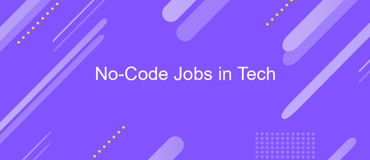 No-Code Jobs in Tech