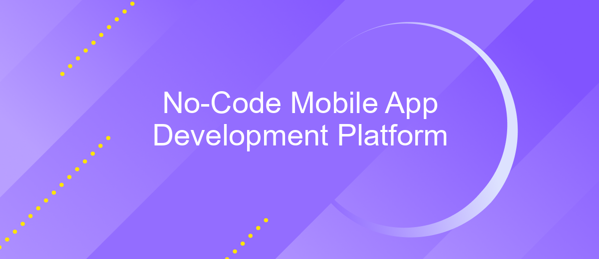 No-Code Mobile App Development Platform