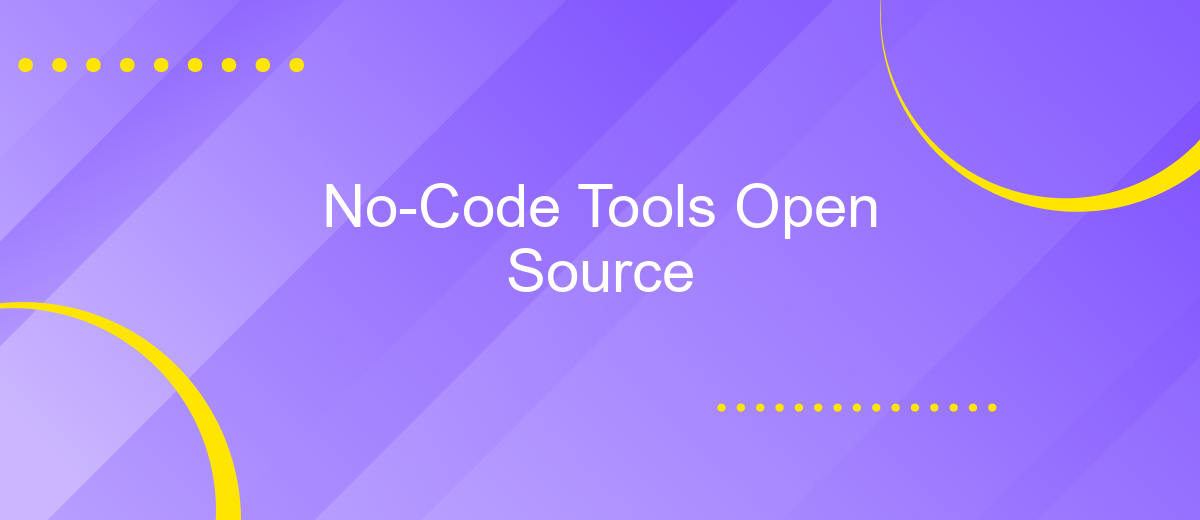 No-Code Tools Open Source