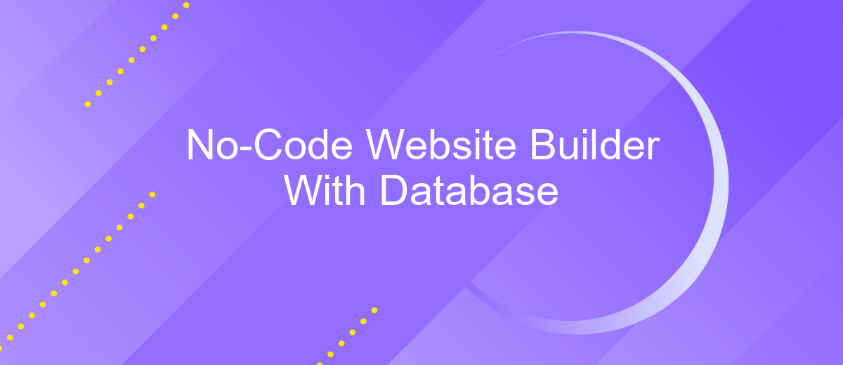 No-Code Website Builder With Database