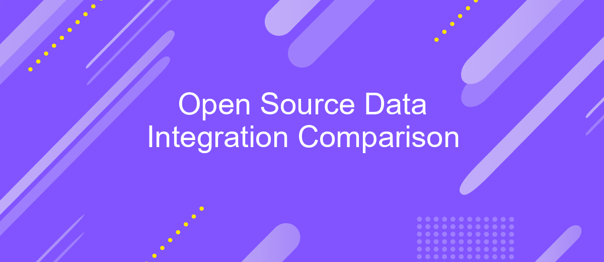 Open Source Data Integration Comparison