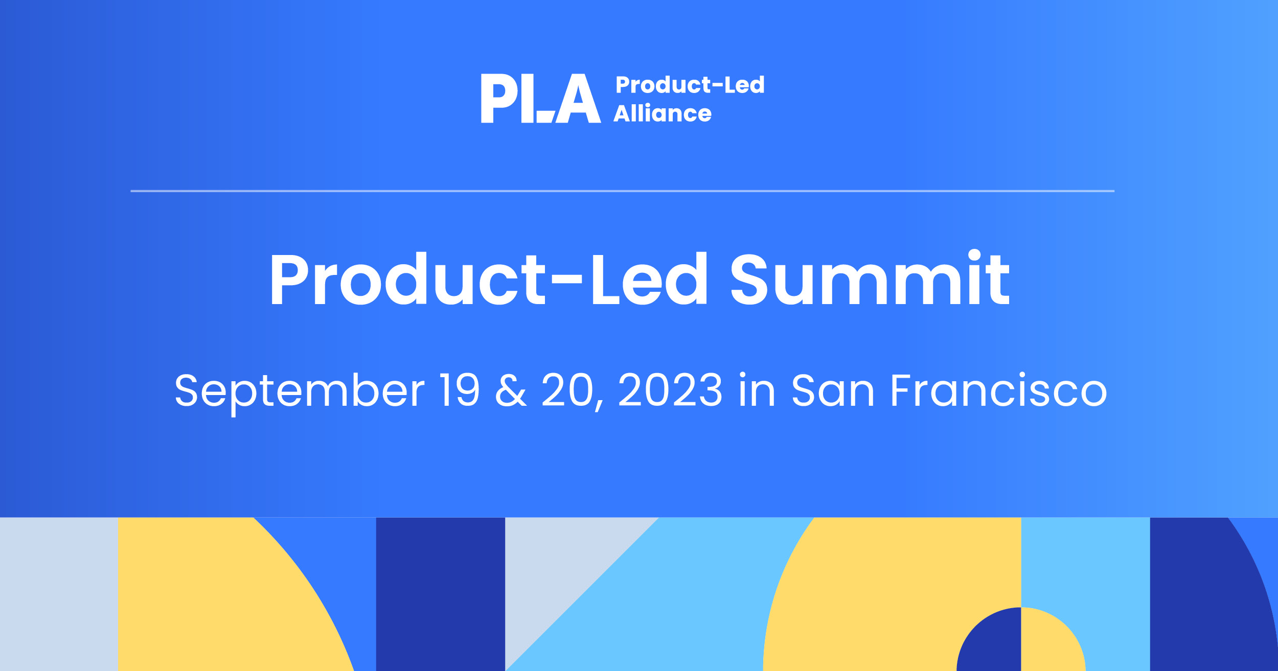 Product-Led Summit