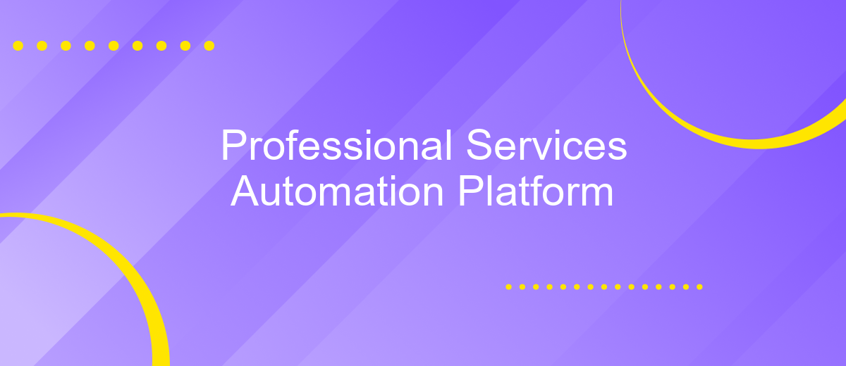 Professional Services Automation Platform