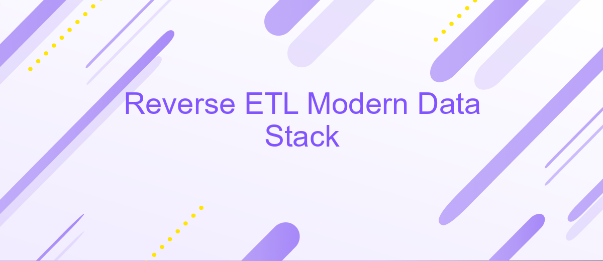 Reverse ETL Modern Data Stack