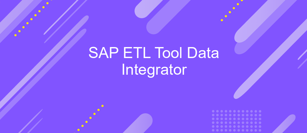 SAP ETL Tool Data Integrator