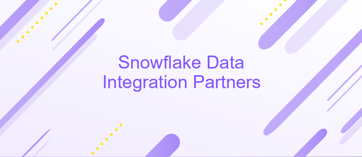 Snowflake Data Integration Partners