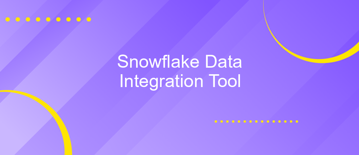 Snowflake Data Integration Tool