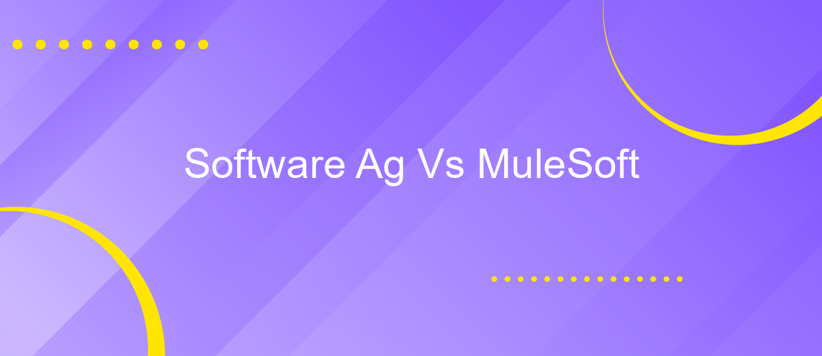 Software Ag Vs MuleSoft