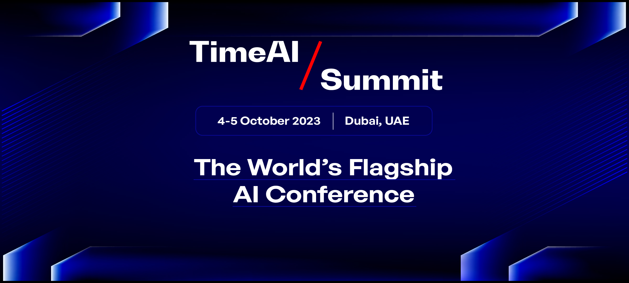 TimeAI Summit is Bringing Together Tech Innovators and Visionaries in Dubai to Shape the Future of AI