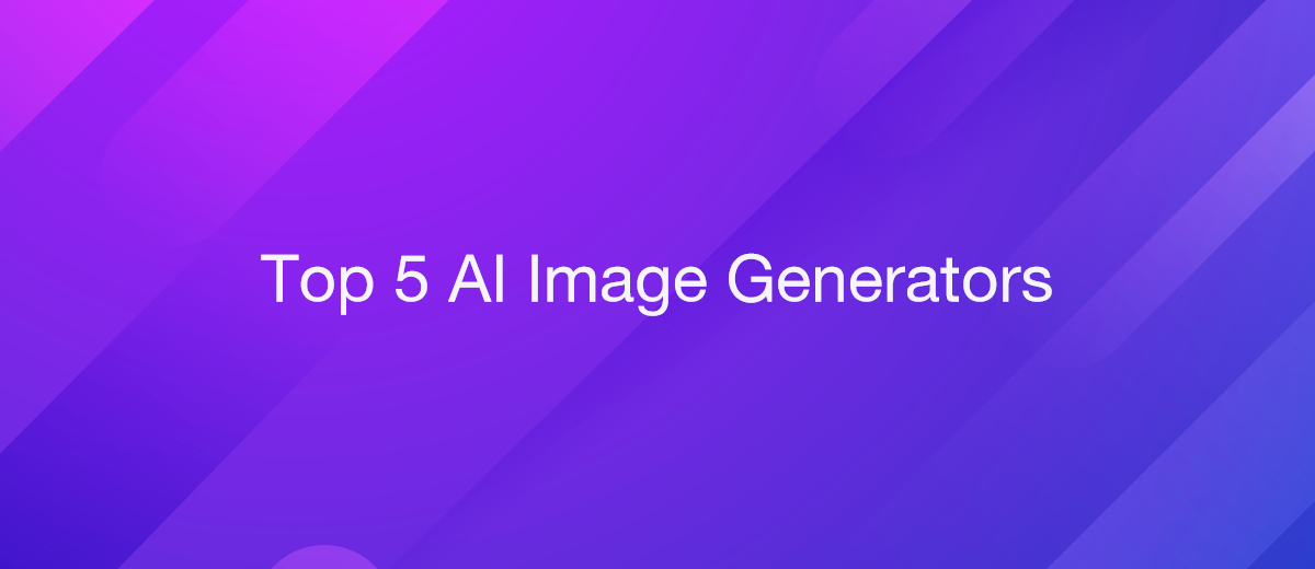 Top 5 AI Image Generators