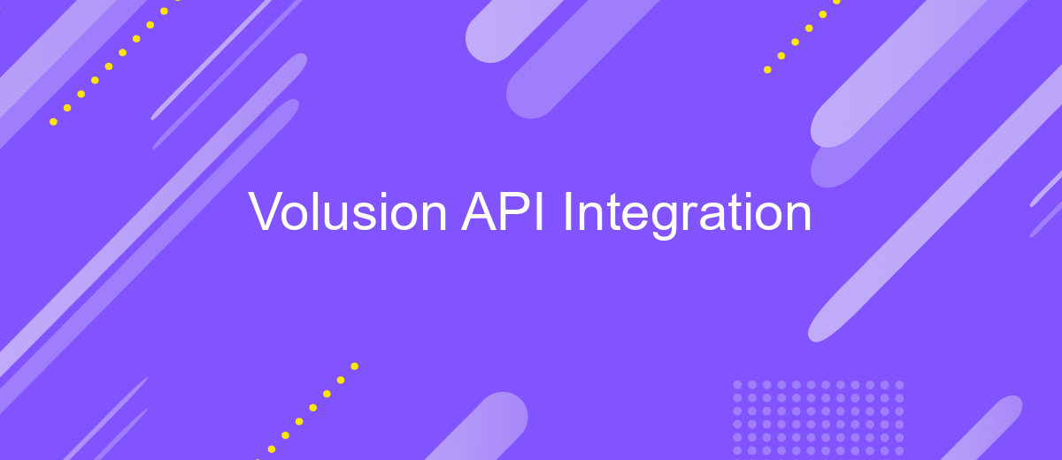 Volusion API Integration