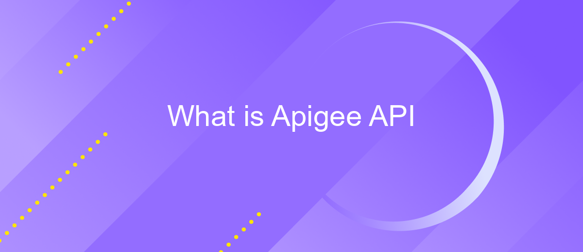 What is Apigee API