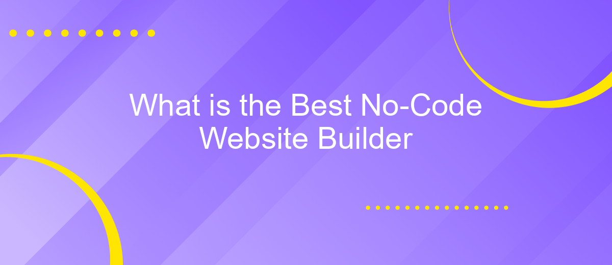 What is the Best No-Code Website Builder