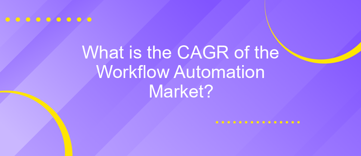 What is the CAGR of the Workflow Automation Market?