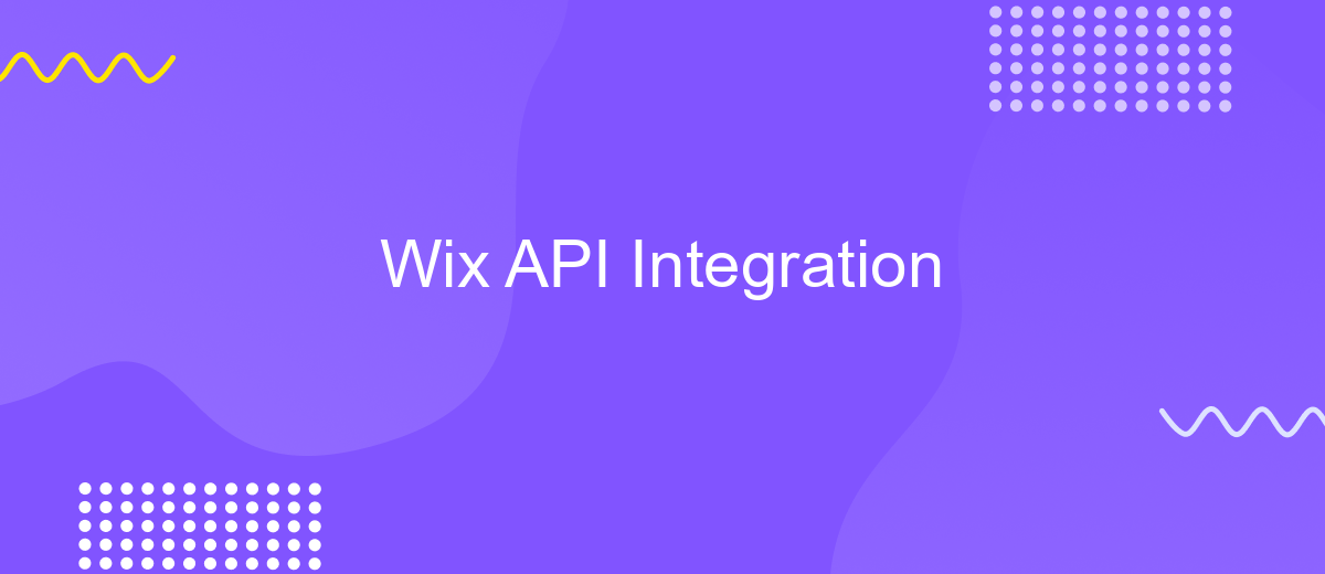 Wix API Integration