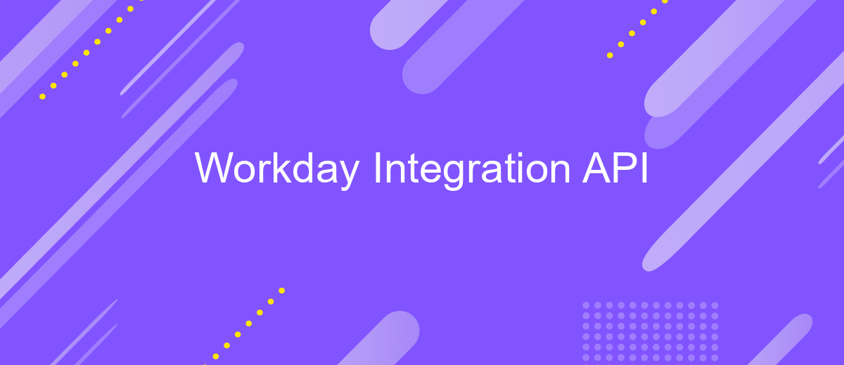 Workday Integration API