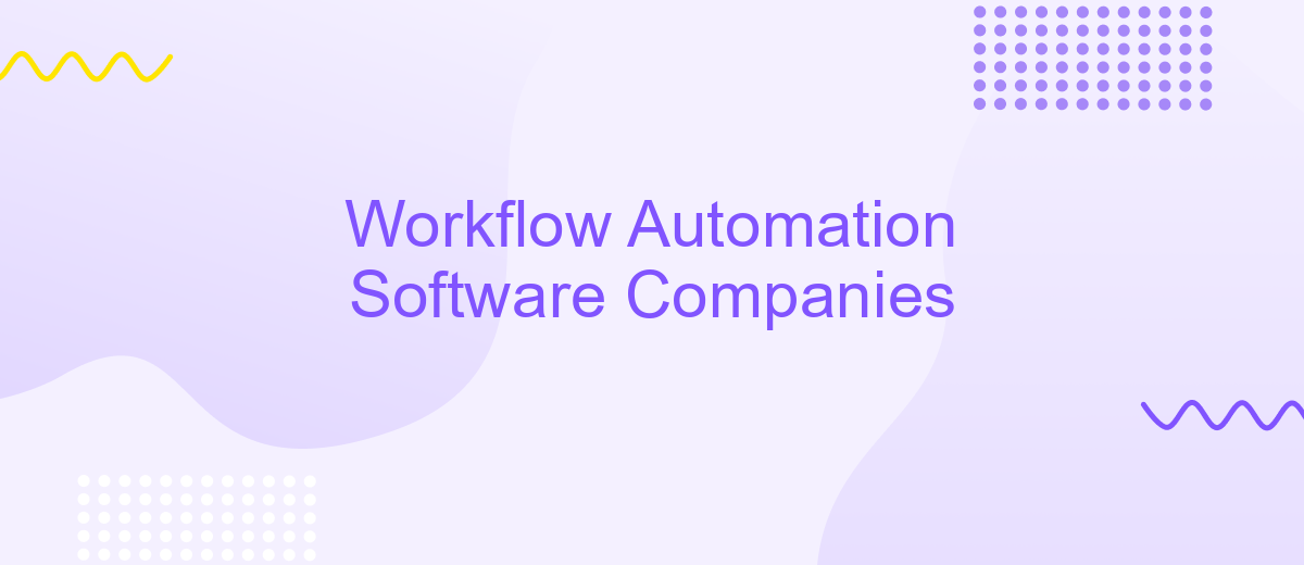 Workflow Automation Software Companies