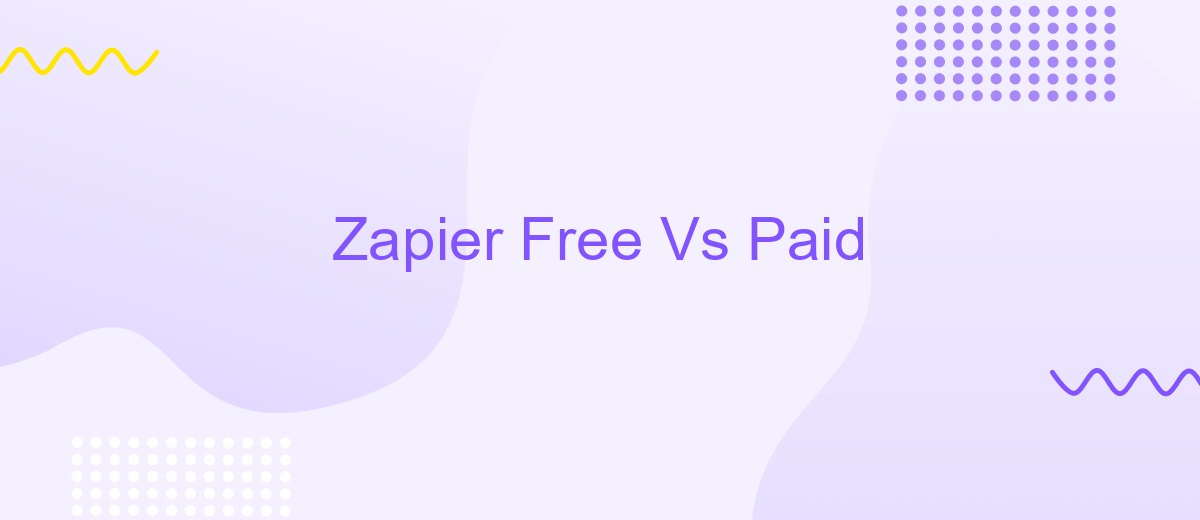 Zapier Free Vs Paid