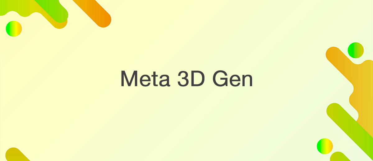 Meta presentó un nuevo generador de IA 3D Gen 