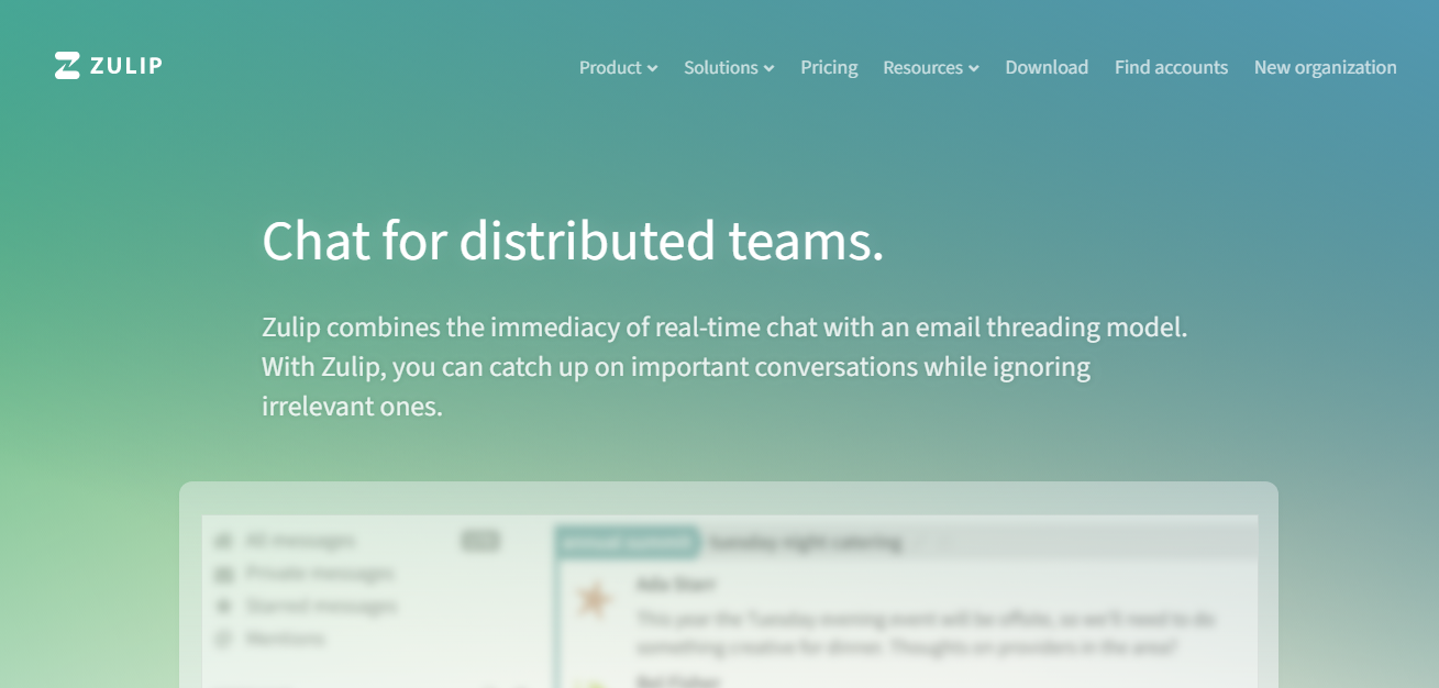 Лучшие альтернативы Slack | Zulip