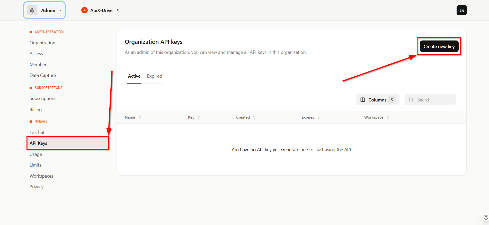 Настройка Mistral AI в Google Sheets | Ключ API в аккаунте Mistral AI Настройка Mistral AI в Google Sheets | Ключ API в аккаунте Mistral AI
