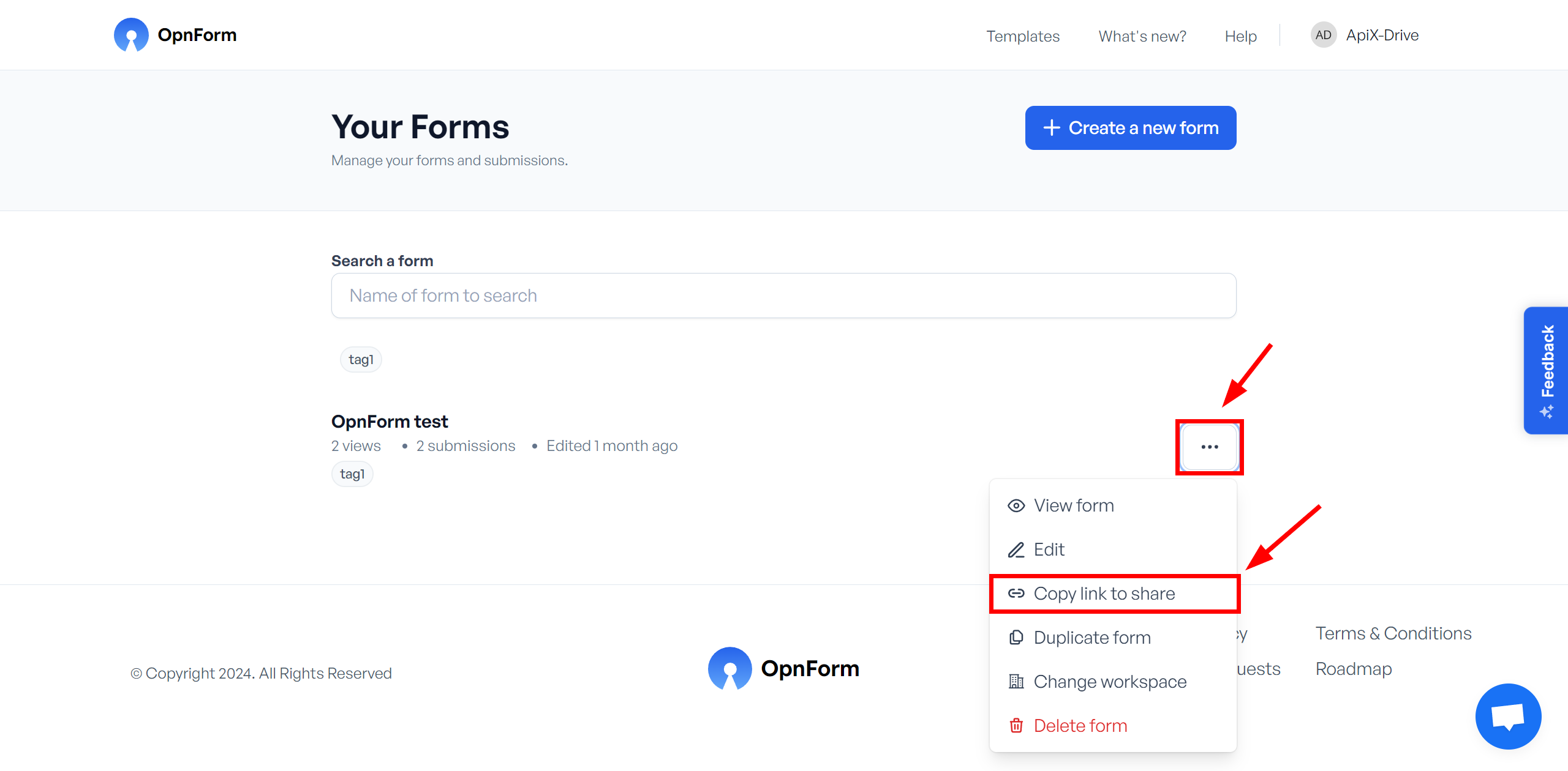 Настройка OpnForm | Генерация тестовых данных по форме
