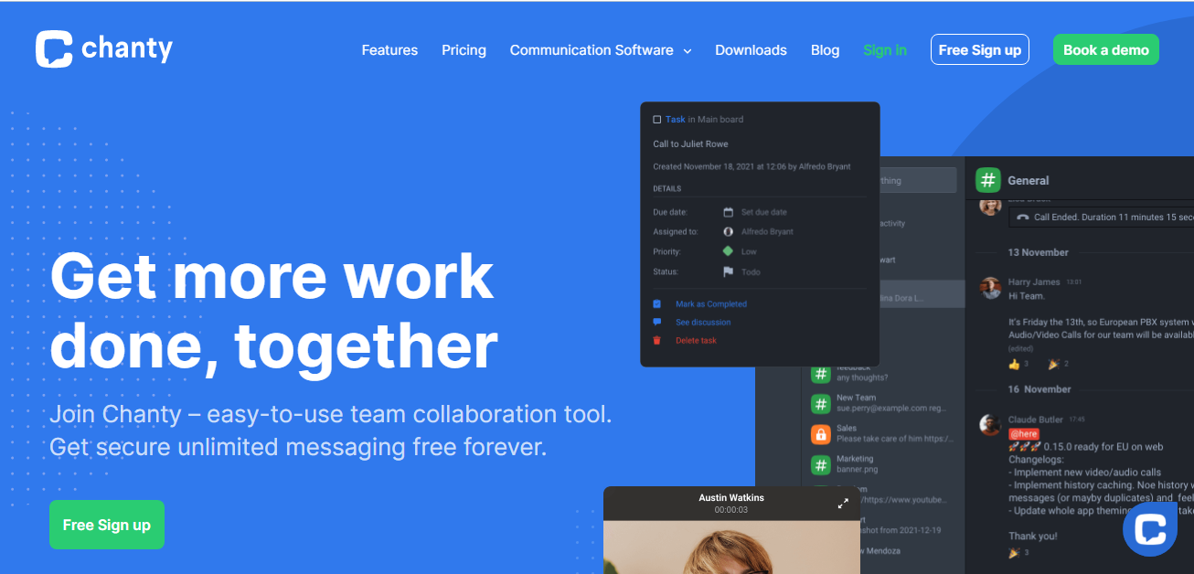 Лучшие альтернативы Slack | Chanty