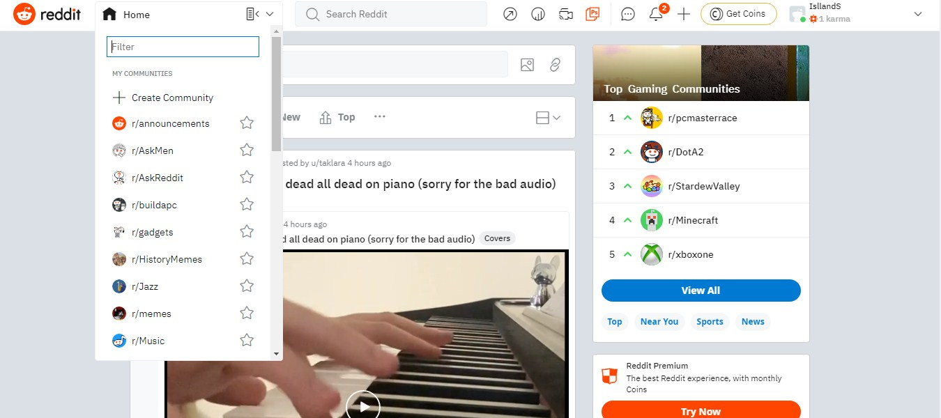 Обзор Reddit | Домашняя страница