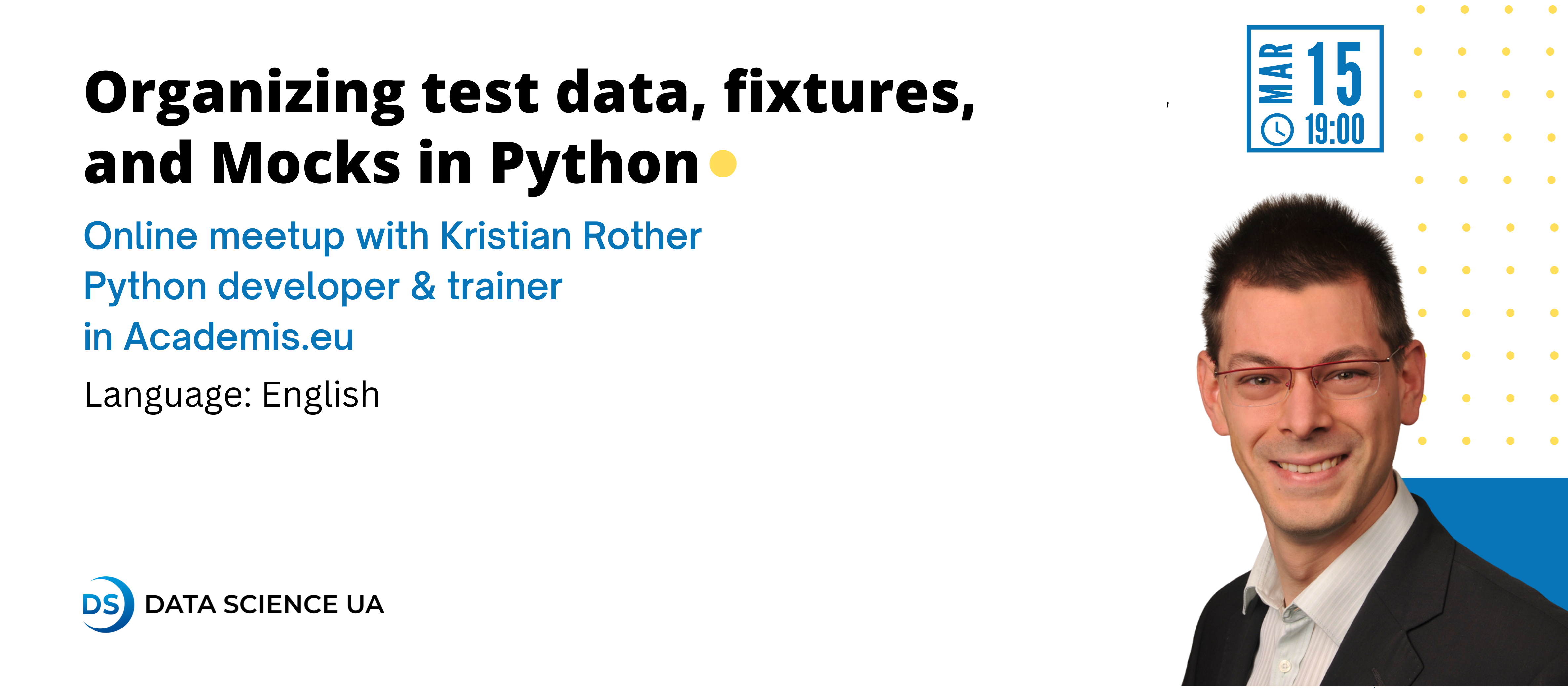 Организация тестовых данных, фикстур и макетов в Python