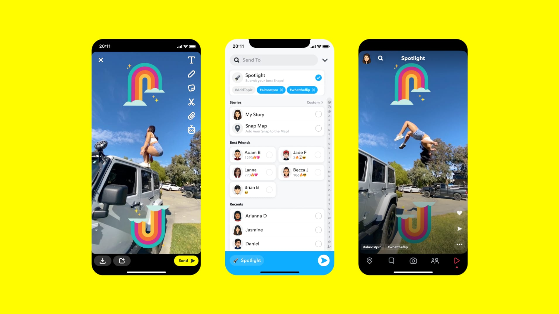 Snapchat представляет конкурента TikTok