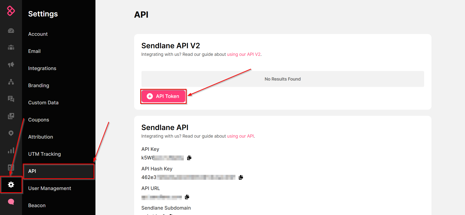 Налаштування Пошуку Контакту Sendlane у Google Sheets | Перехід до налаштувань Налаштування Пошуку Контакту Sendlane у Google Sheets | Перехід до налаштувань