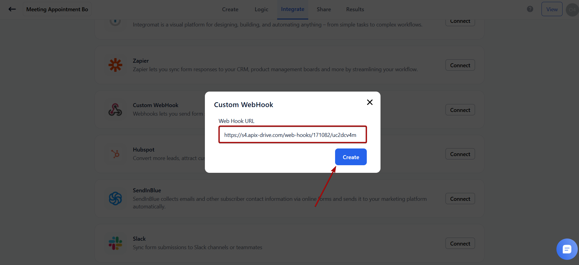 Налаштування GoZen Forms | Налаштування Webhook Налаштування GoZen Forms | Налаштування Webhook